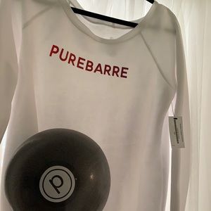 💪🏻✨NWT Pure Barre Brand crop sweatshirt✨💪🏻